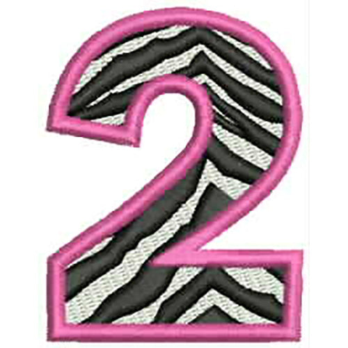 Machine Embroidery Designs - Zebra Alphabet(1) - Threadart.com