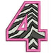 Machine Embroidery Designs - Zebra Alphabet(1) - Threadart.com