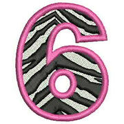 Machine Embroidery Designs - Zebra Alphabet(1) - Threadart.com