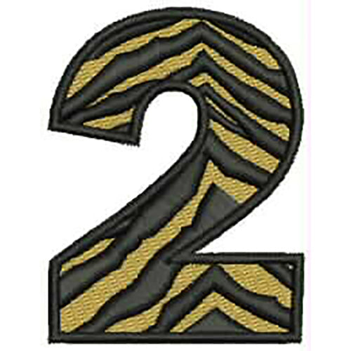 Machine Embroidery Designs - Tiger Alphabet(1) - Threadart.com