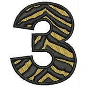 Machine Embroidery Designs - Tiger Alphabet(1) - Threadart.com