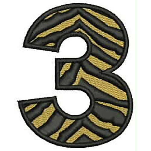 Machine Embroidery Designs - Tiger Alphabet(1) - Threadart.com