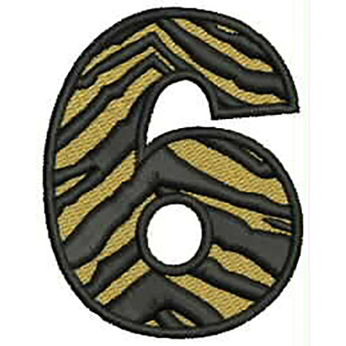 Machine Embroidery Designs - Tiger Alphabet(1) - Threadart.com