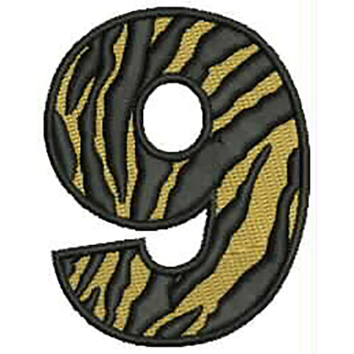 Machine Embroidery Designs - Tiger Alphabet(1) - Threadart.com