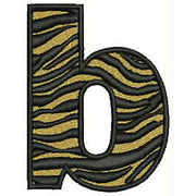 Machine Embroidery Designs - Tiger Alphabet(1) - Threadart.com