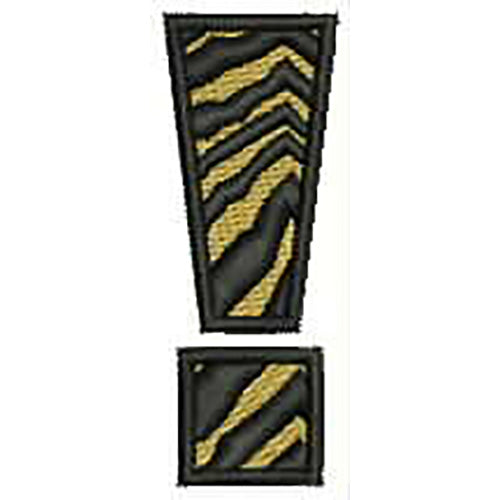 Machine Embroidery Designs - Tiger Alphabet(1) - Threadart.com