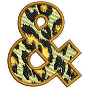 Machine Embroidery Designs - Leopard Alphabet(1) - Threadart.com