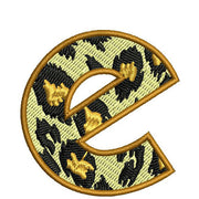 Machine Embroidery Designs - Leopard Alphabet(1) - Threadart.com