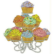 Machine Embroidery Designs - Cupcakes(1) - Threadart.com