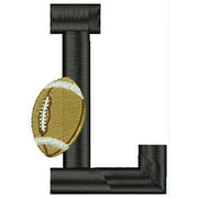 Machine Embroidery Designs - Football Alphabet(1) - Threadart.com