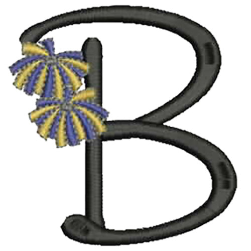 Machine Embroidery Designs - Cheer Alphabet - Threadart.com