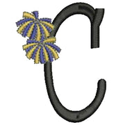 Machine Embroidery Designs - Cheer Alphabet - Threadart.com