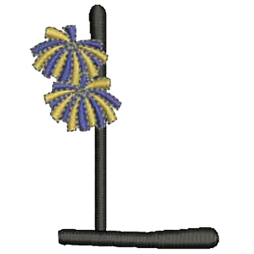 Machine Embroidery Designs - Cheer Alphabet - Threadart.com