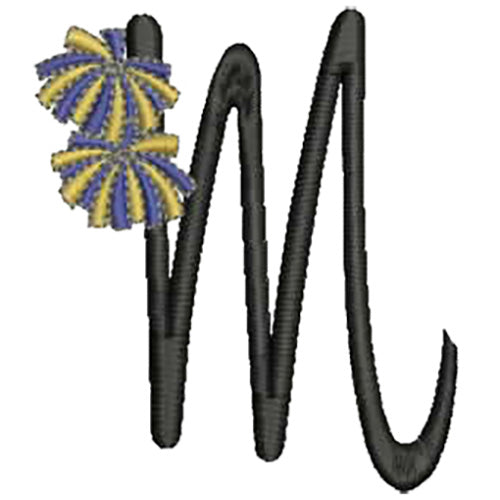 Machine Embroidery Designs - Cheer Alphabet - Threadart.com