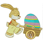 Machine Embroidery Designs - Easter Bunnies(2) - Threadart.com