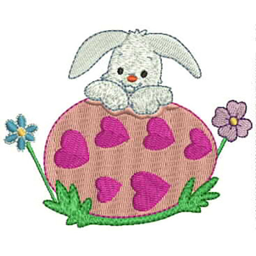 Machine Embroidery Designs - Easter Bunnies(2) - Threadart.com