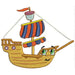 Machine Embroidery Designs - Toy Boats(1) - Threadart.com