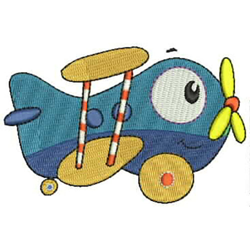 Machine Embroidery Designs - Toy Planes(2) - Threadart.com