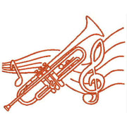 Machine Embroidery Designs - Musical Instruments1 - Threadart.com