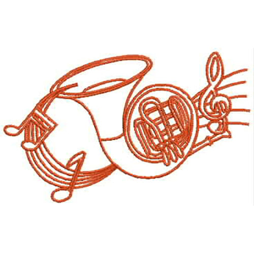 Machine Embroidery Designs - Musical Instruments1 - Threadart.com
