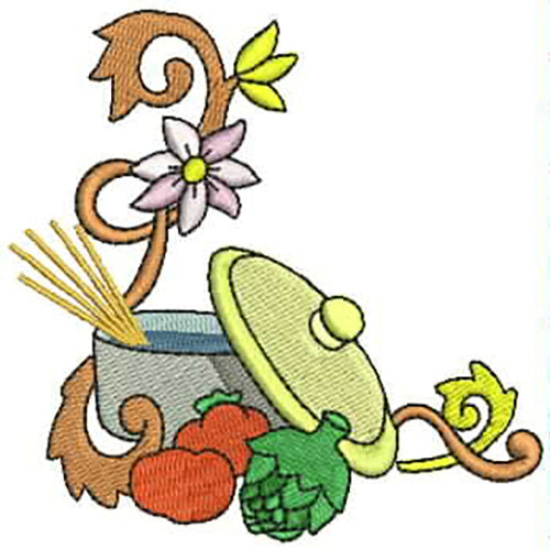Machine Embroidery Designs - Kitchen Decor(1) - Threadart.com