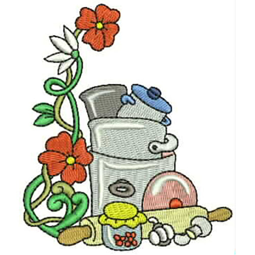 Machine Embroidery Designs - Kitchen Decor(1) - Threadart.com