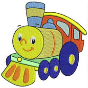 Machine Embroidery Designs - Toy Trains(1) - Threadart.com
