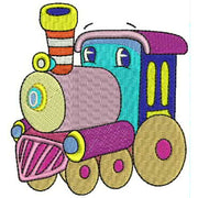 Machine Embroidery Designs - Toy Trains(1) - Threadart.com