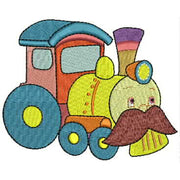 Machine Embroidery Designs - Toy Trains(1) - Threadart.com