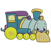 Machine Embroidery Designs - Toy Trains(1) - Threadart.com