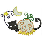 Machine Embroidery Designs - Halloween Cats (1) - Threadart.com