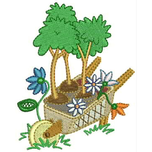 Machine Embroidery Designs - Garden Life(1) - Threadart.com