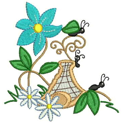 Machine Embroidery Designs - Garden Life(1) - Threadart.com