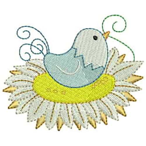 Machine Embroidery Designs - Spring Birds(1) - Threadart.com