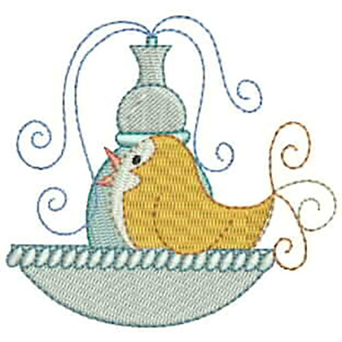 Machine Embroidery Designs - Spring Birds(1) - Threadart.com