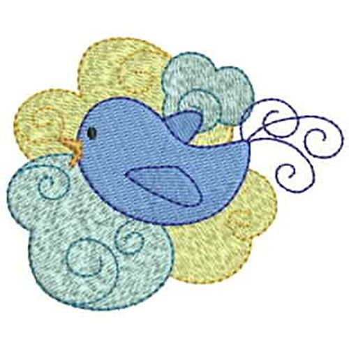Machine Embroidery Designs - Spring Birds(1) - Threadart.com