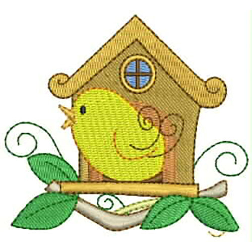 Machine Embroidery Designs - Spring Birds(1) - Threadart.com