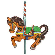 Machine Embroidery Designs - Carousel Horses(2) - Threadart.com