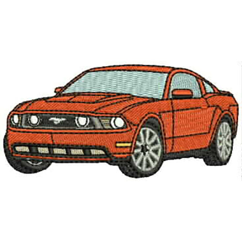 Machine Embroidery Designs - Modern Muscle Cars - Threadart.com