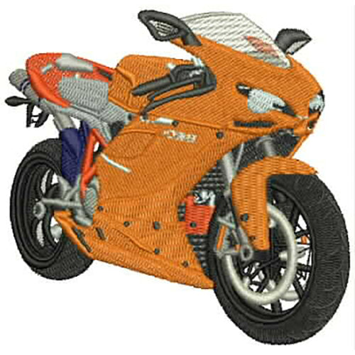 Machine Embroidery Designs - Motorcycles(1) - Threadart.com