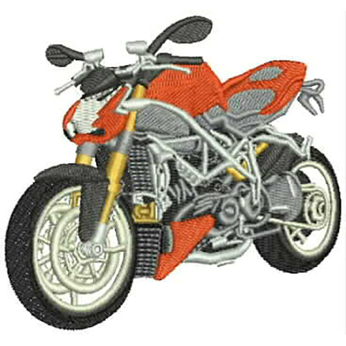 Machine Embroidery Designs - Motorcycles(1) - Threadart.com