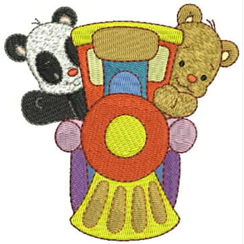 Machine Embroidery Designs - Traveling Friends(1) - Threadart.com