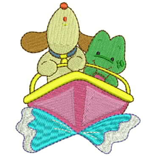 Machine Embroidery Designs - Traveling Friends(1) - Threadart.com