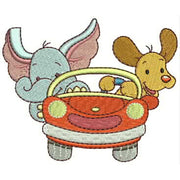 Machine Embroidery Designs - Traveling Friends(1) - Threadart.com