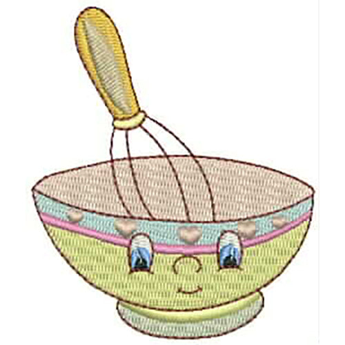 Machine Embroidery Designs - Funny Pots and Pans(1) - Threadart.com