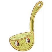 Machine Embroidery Designs - Funny Pots and Pans(1) - Threadart.com