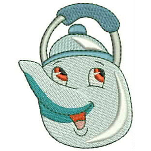 Machine Embroidery Designs - Funny Pots and Pans(1) - Threadart.com