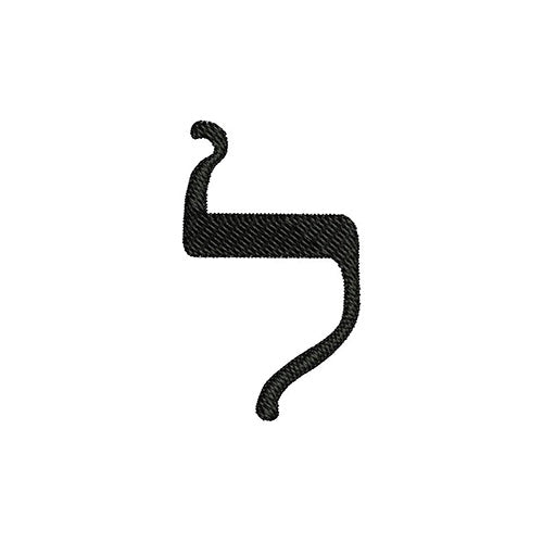 Machine Embroidery Designs - Hebrew Alphabet(1) - Threadart.com