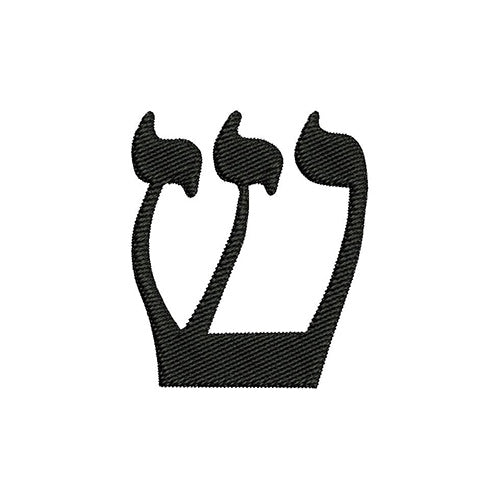 Machine Embroidery Designs - Hebrew Alphabet(1) - Threadart.com