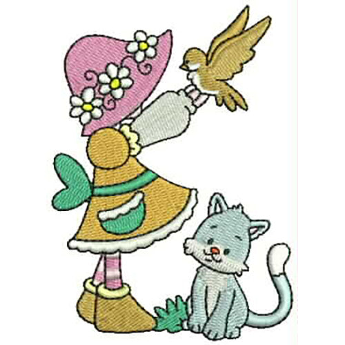 Machine Embroidery Designs - Spring Friends(1) - Threadart.com